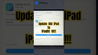 Update Old iPad to iPadOS 18 in Minutes! 🚀