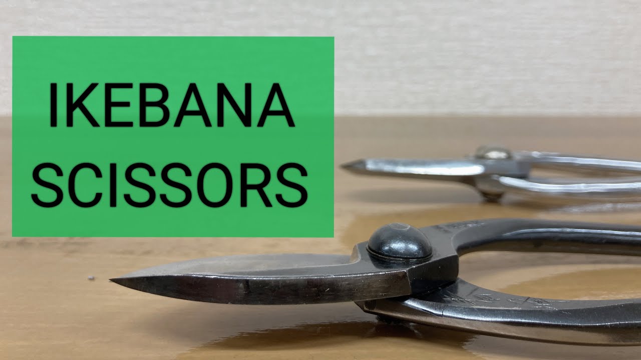 The unknown about ikebana scissors!
