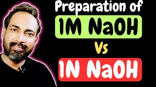 1N and 1M solution Preparation of sodium hydroxide | NaOH