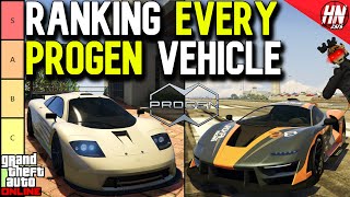 The ULTIMATE Progen Vehicle Tier List | GTA Online