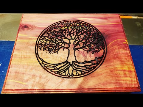 Finishing a cedar keepsake box with polyurethane