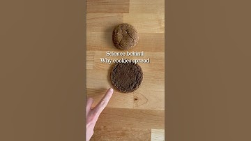 Why cookies spread during baking #cookies #foodscience #christmascookies