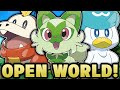 POKEMON SCARLET & POKEMON VIOLET! NEW STARTER POKEMON, OPEN WORLD GENERATION 9 & MORE!