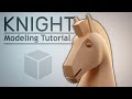 Blender 2.81 Modeling Tutorial: Chess Knight