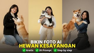 Auto Gemes! Foto Couple + Hewan Kesayangan Pakai Gemini di HP 🐾