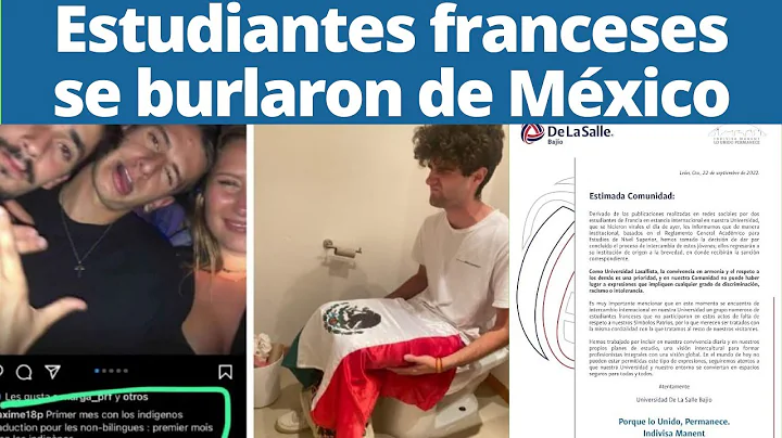 Estudiantes franceses se BURLARON de Mxico y de la...