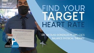 FIND YOUR TARGET HEART RATE | Balance Physical Therapy