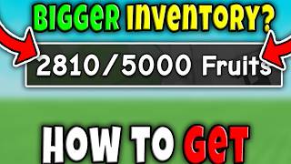 How to GET BIGGER INVENTORY in GROW A GARDEN 2 Roblox