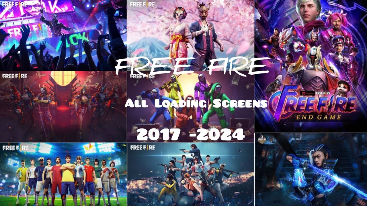 FREE FIRE All  Loading Screens  2017 - 2024  All Seasons | 1080pHD