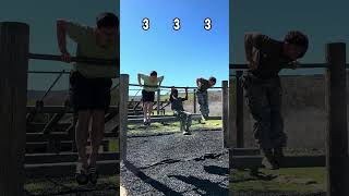 Muscle Up Competition With US Marines