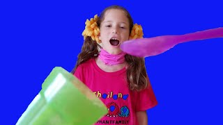 Sick Song| Pretend play |Baby and her sister are playing |Ela&Lila|Baby is ill|English singsing