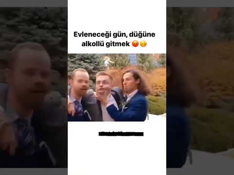 Evleneceği Gün Düğüne Alkolli gitmek?.. (Efsane Tepki Sonunu İzle)