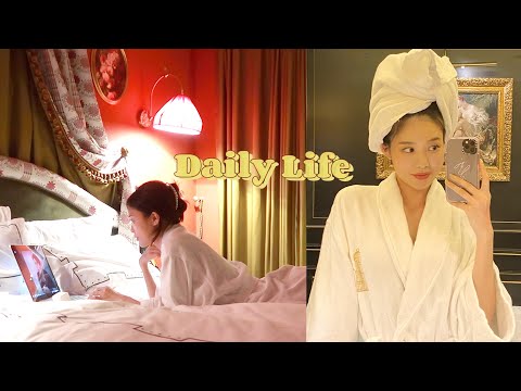 데일리 라이프#52 첫 호캉스🏨 둘만의 파티와 레스케이프 호텔 My Daily Life#52