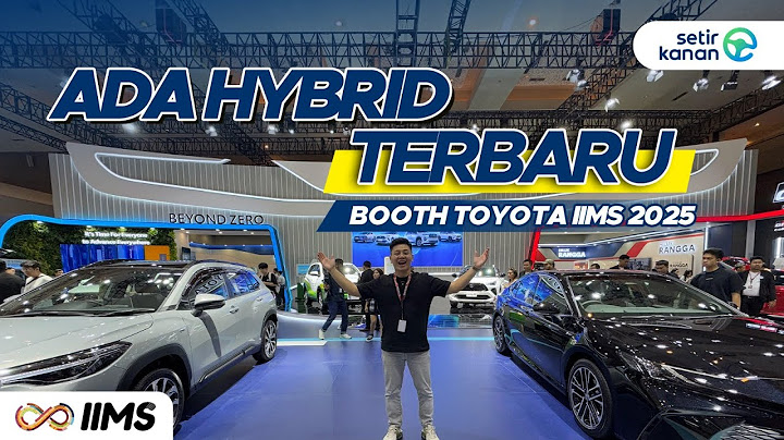 Mobil Baru Di Booth Toyota IIMS 2025 | Setir Kanan