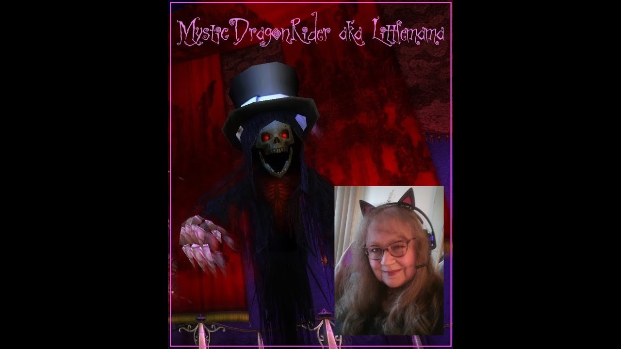 Dancing with New Monarch butterfly wings I got in DDO, Littlemama with Slash, dancing to Cruisin