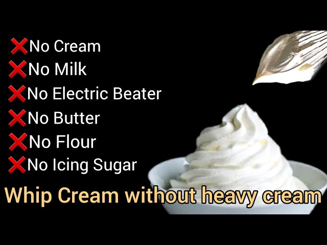 Whip Cream Without Heavy Cream: A Guide to Easy and Delicious Whipped Creations 3 sddefault