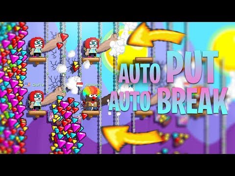 GROWTOPIA AUTO PUT & BREAK LGRID FULL FARM WITHOUT MAGPLANT 2020 ANDROID TUTORIAL!!!