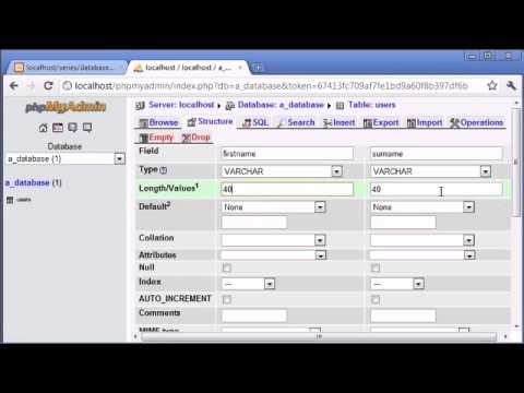 Beginner PHP Tutorial   112   phpMyAdmin Part 3