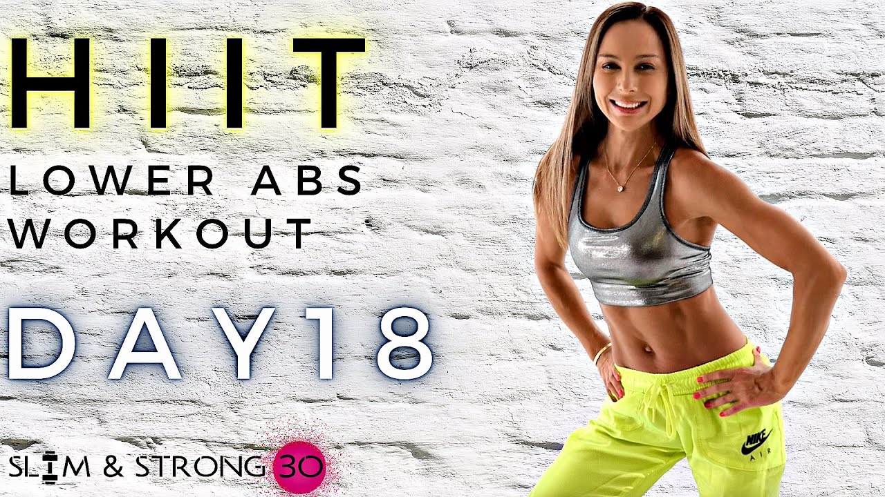 30-Minute LOWER AB WORKOUT At Home || Sculpt Your Lower ABS / DAY-18 ...