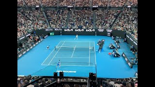 My 2024 Australian Open Day 1 for Novak Djokovic #australianopen #novakdjokovic #melbourne