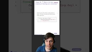 30. ** What is the time complexity of iterating over a dictionary?
