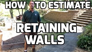 How to do Retaining Wall Bids, Estimates and Proposals