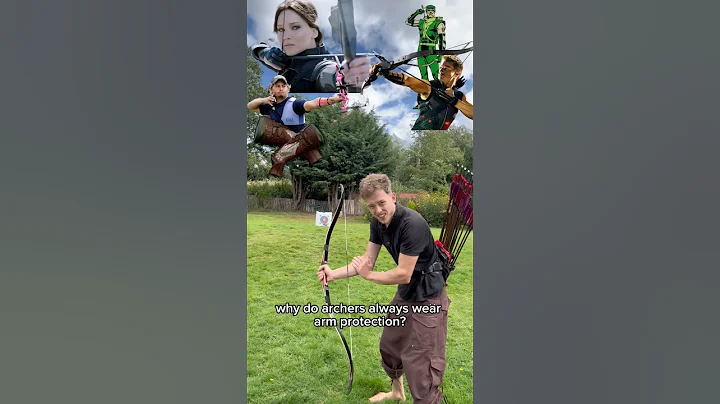 Why do archers wear arm protection?