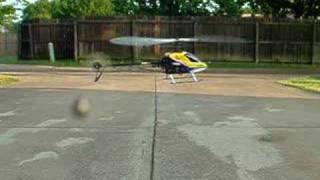 Align Trex 500 CF backyard hovering