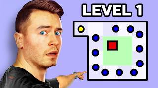ICH spiele das WORLDS HARDEST GAME... (HILFE)