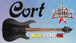 [Eng Sub] CORT KX500-Etched-EBK electric guitar. Is Cort top?