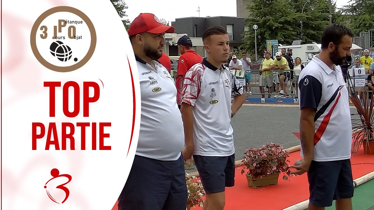 Miniature : Top partie de Huitième FRANCE Espoirs vs Jean FELTAIN : International à pétanque d’Objat 2023