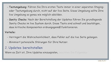Wie man eine live und stark frequentierte Website mit minimalen Störungen aktualisiert