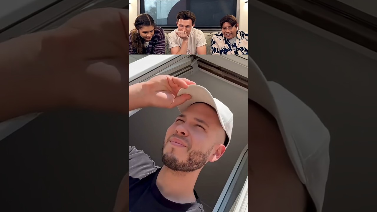 Tom Holland React Viral Videos Part 136 #tomholland #funny #trynottolaugh #reaction
