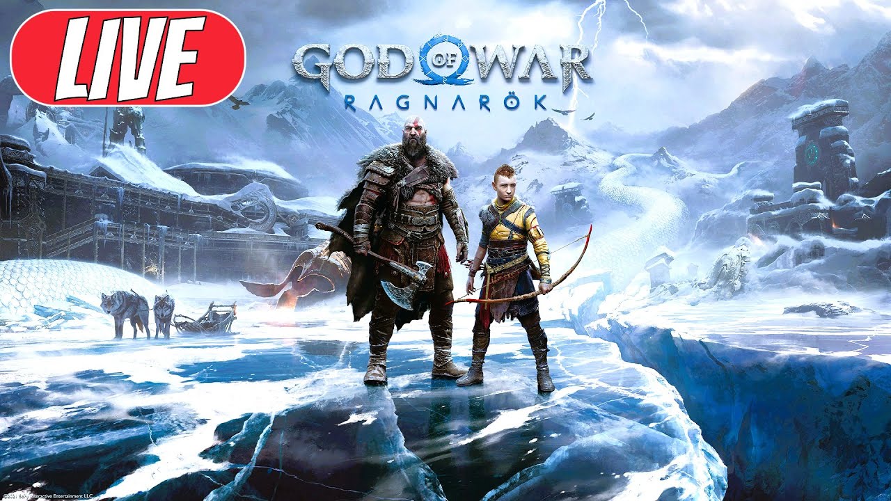 [AO VIVO] GOD OF WAR RAGNAROK - Jogando pela PRIMEIRA vez! (Não quero piedade) #15