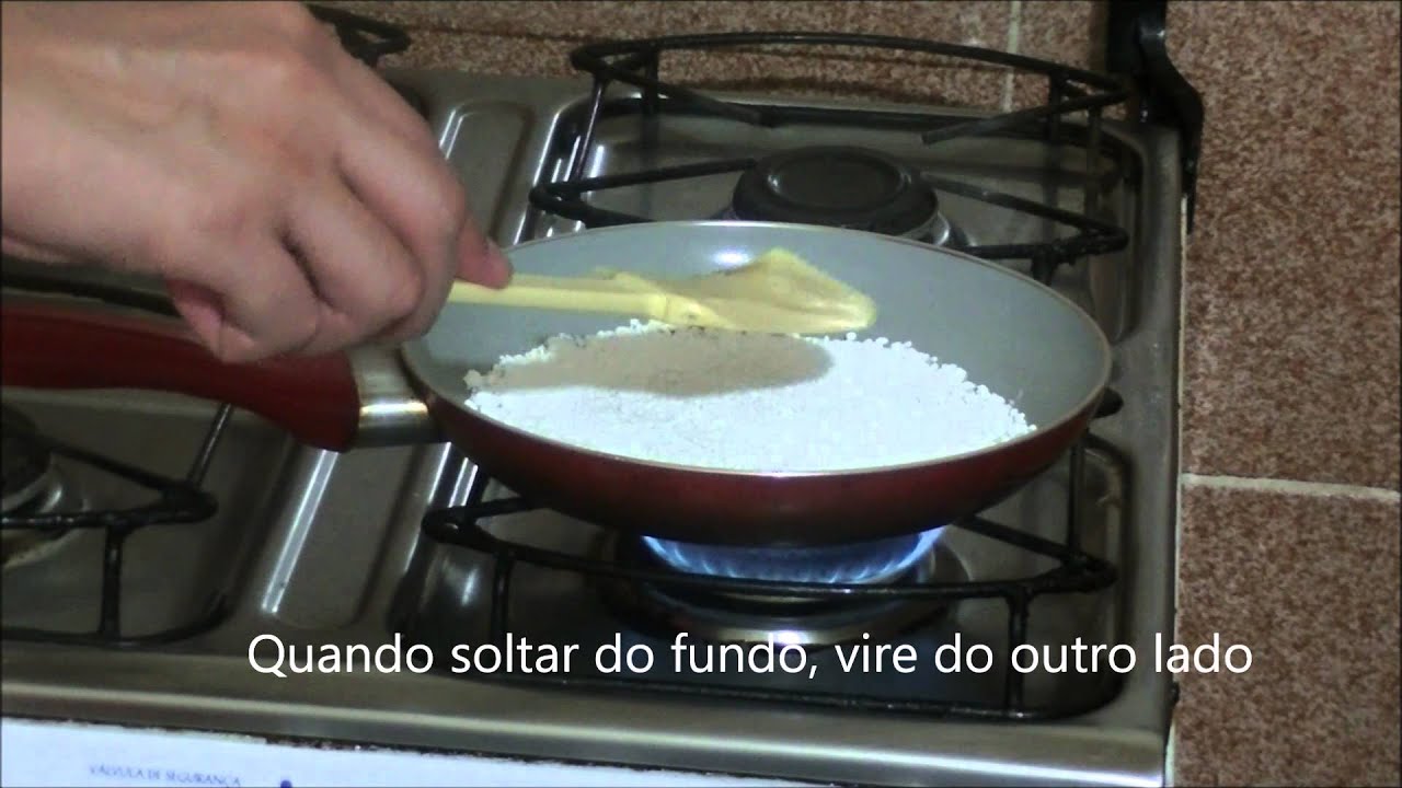 COMO FAZER TAPIOCA - YouTube