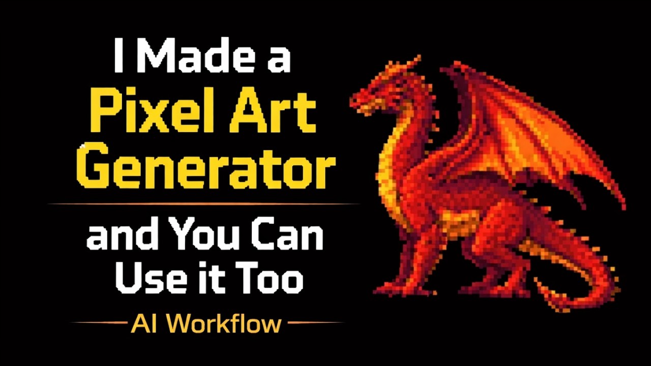 Святой Грааль разработки ретро-игр — рабочий процесс генерации пиксельной графики с помощью ИИ.