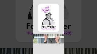 Stride Bites | Handful of Keys  #learnpiano#stridepiano #fatswaller
