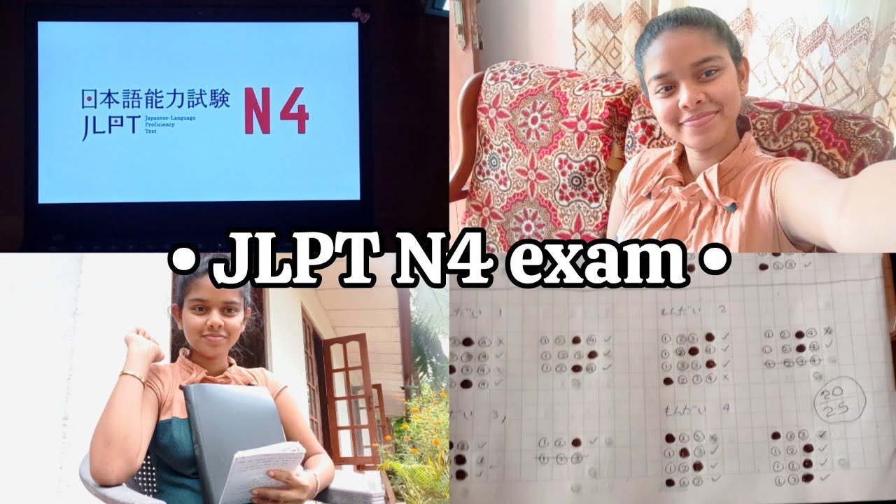 මම JLPT N4 exam එකට ready උන විදිහ 🇯🇵❤️📚
