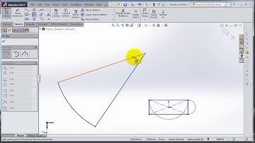 SolidWorks 2014 Tutorial 8  Arcs and Polygons Types and using