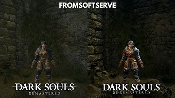 Dark Souls Remastered vs Dark Souls Re-Remastered Mod