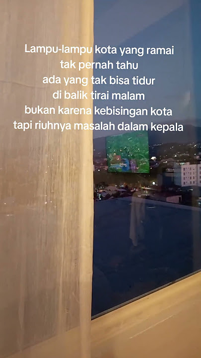 Suasana Malam || #quotes #malam #kota #tentanghidup #masalah