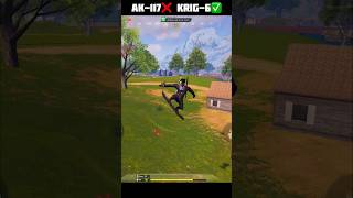 AK-117❌  KRIG-6✅ #codmobile #codm #gamingshorts