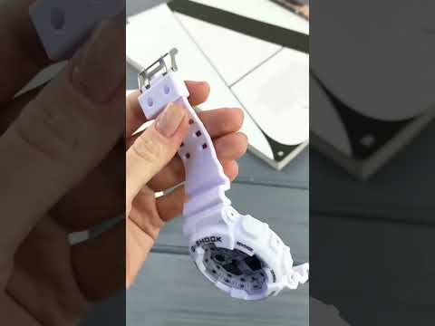 Мужские наручные часы Casio G-Shock GA-100 White
