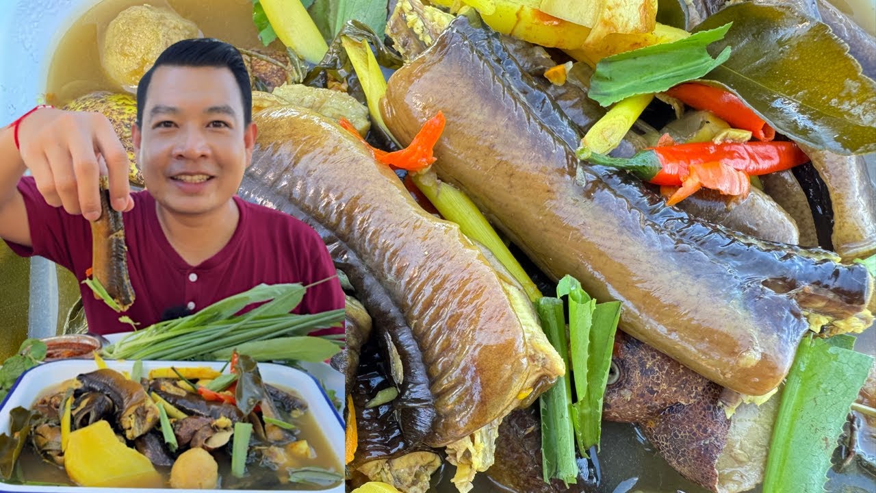 ต้มใส่หมากกอกนาส้มๆใส่ผักแพรวหอมๆ แซ่บคักอิหลีครับ