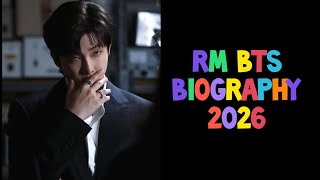 Full BTS RM (Kim Namjoon) Biography 2026 | Lifestyle, Net Worth, Art, Military & Untold Facts News