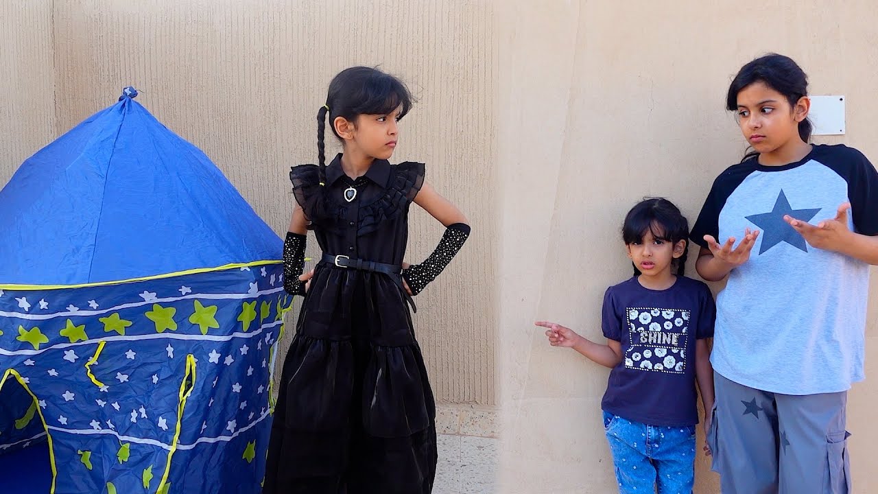 جوجو وسارة حصلوا بنت غريبة في سطح بيتهم !!