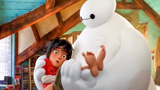 Baymax Meets Hiro For First Time Scene - BIG HERO 6 (2014) Movie Clip