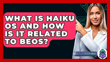 What Is Haiku OS And How Is It Related To BeOS? - Next LVL Programming