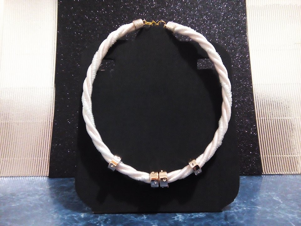 Como hacer una elegante gargantilla fácil y rápido