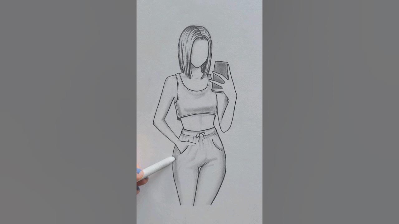 How to draw a girl ️ #art #artwork #draw #drawing #girl #sketch ...